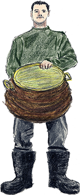 portrait de l'artiste